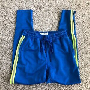 4/$25 Fairplay All Is Fair Blue/Green Jogger Sweat Pants